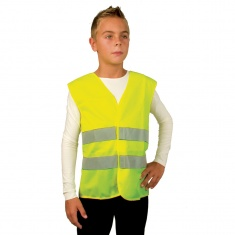 Dětská reflexní vesta - velikost XS - s potiskem - splňuje EN 17353 Dětská reflexní vesta - velikost XS - s potiskem - splňuje EN 17353